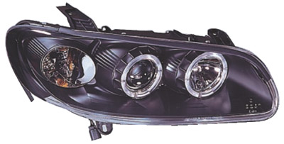 Angel Eye farovi OPEL OMEGA B Hrom,crni 94-99